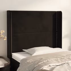 VidaXL 3119502 testiera e pedana Nero