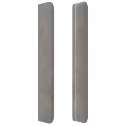 VidaXL 3119610 testiera e pedana Grigio chiaro - Vista aggiuntiva 4