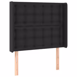 VidaXL 3119652, Nero, Cotone, Poliestere, Cloruro di polivinile (PVC), 830 mm, 118 cm, 128 cm, 160 mm