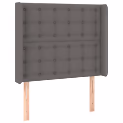 VidaXL 3119656, Grigio, Cotone, Poliestere, Cloruro di polivinile (PVC), 830 mm, 118 cm, 128 cm, 160 mm