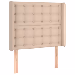 VidaXL 3119663, Cappuccino, Cotone, Poliestere, Cloruro di polivinile (PVC), 930 mm, 118 cm, 128 cm, 160 mm