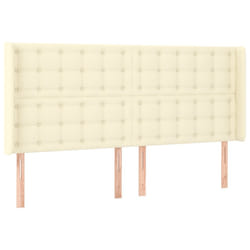 VidaXL 3119690 testiera e pedana Crema