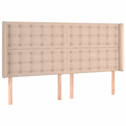 VidaXL 3119693, Cappuccino, Cotone, Poliestere, Cloruro di polivinile (PVC), 2030 mm, 118 cm, 128 cm, 160 mm