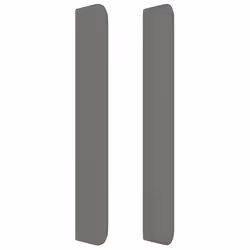 VidaXL 3119695 testiera e pedana Grigio scuro - Vista aggiuntiva 4