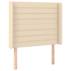 VidaXL 3119699 testiera e pedana Crema