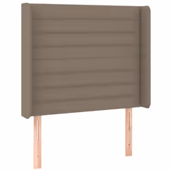 VidaXL 3119714, Grigio talpa, Poliestere, Legno, 1030 mm, 118 cm, 128 cm, 160 mm