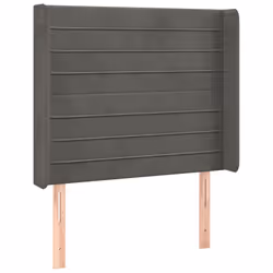VidaXL 3119751, Grigio scuro, Poliestere, Legno, 830 mm, 118 cm, 128 cm, 160 mm