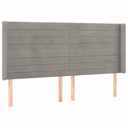 VidaXL 3119786, Grigio chiaro, Poliestere, Legno, 2030 mm, 118 cm, 128 cm, 160 mm