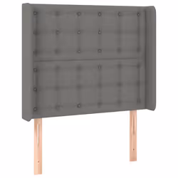 VidaXL 3119989, Grigio scuro, Poliestere, Legno, 830 mm, 118 cm, 128 cm, 160 mm