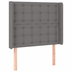 VidaXL 3120021, Grigio scuro, Poliestere, Legno, 1630 mm, 118 cm, 128 cm, 160 mm