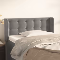 VidaXL 3120050 testiera e pedana Grigio chiaro