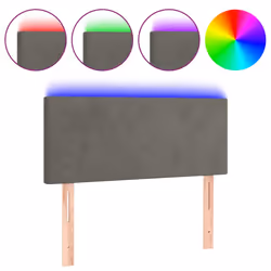 VidaXL 3121369, Grigio scuro, Poliestere, Legno, 900 mm, 78 cm, 88 cm, 50 mm