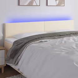 VidaXL 3121430 testiera e pedana Crema - Vista aggiuntiva 2