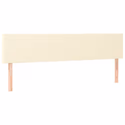 VidaXL 3121430 testiera e pedana Crema - Vista aggiuntiva 4
