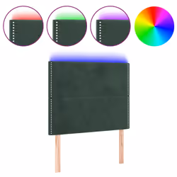 VidaXL 3121511, Verde scuro, Poliestere, Legno, 900 mm, 78 cm, 88 cm, 50 mm