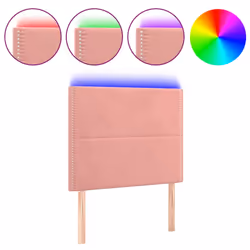 VidaXL 3121525, Rosa, Poliestere, Legno, 1440 mm, 78 cm, 88 cm, 50 mm
