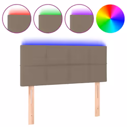 VidaXL 3121590, Grigio talpa, Poliestere, Legno, 800 mm, 78 cm, 88 cm, 50 mm