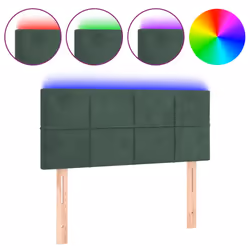 VidaXL 3121657, Verde scuro, Poliestere, Legno, 1000 mm, 78 cm, 88 cm, 50 mm