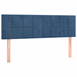 VidaXL 3121664 testiera e pedana Blu scuro - Vista aggiuntiva 4
