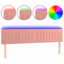 VidaXL 3121915, Rosa, Poliestere, Legno, 1800 mm, 78 cm, 88 cm, 50 mm
