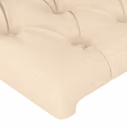 VidaXL 3121927 testiera e pedana Crema - Vista aggiuntiva 5