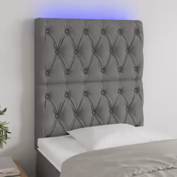 VidaXL 3121939 testiera e pedana Grigio scuro