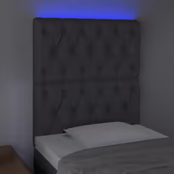 VidaXL 3121939 testiera e pedana Grigio scuro