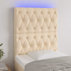 VidaXL 3121951 testiera e pedana Crema