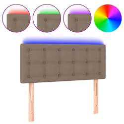 VidaXL 3122072, Grigio talpa, Poliestere, Legno, 2000 mm, 78 cm, 88 cm, 50 mm