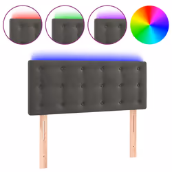 VidaXL 3122083, Grigio scuro, Poliestere, Legno, 900 mm, 78 cm, 88 cm, 50 mm