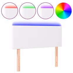 VidaXL 3122235, Bianco, Cotone, Poliestere, Cloruro di polivinile (PVC), 1440 mm, 118 cm, 128 cm, 50 mm