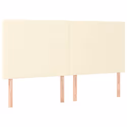 VidaXL 3122254 testiera e pedana Crema - Vista aggiuntiva 4