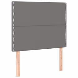 VidaXL 3122267 testiera e pedana Grigio scuro - Vista aggiuntiva 4