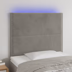 VidaXL 3122344 testiera e pedana Grigio chiaro