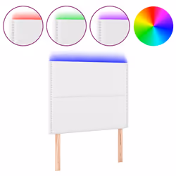 VidaXL 3122381, Bianco, Cotone, Poliestere, Cloruro di polivinile (PVC), 1600 mm, 118 cm, 128 cm, 50 mm
