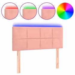 VidaXL 3122477, Rosa, Poliestere, Legno, 1440 mm, 118 cm, 128 cm, 50 mm