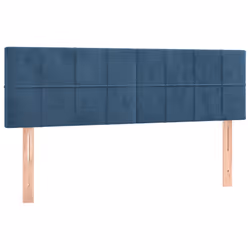 VidaXL 3122482 testiera e pedana Blu scuro - Vista aggiuntiva 4