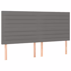 VidaXL 3122571 testiera e pedana Grigio scuro - Vista aggiuntiva 4
