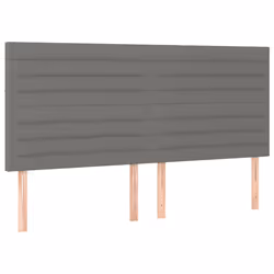 VidaXL 3122579 testiera e pedana Grigio scuro - Vista aggiuntiva 4