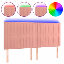 VidaXL 3122721, Rosa, Poliestere, Legno, 1600 mm, 118 cm, 128 cm, 50 mm