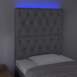 VidaXL 3122734 testiera e pedana Grigio chiaro