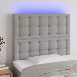 VidaXL 3122848 testiera e pedana Grigio chiaro