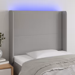 VidaXL 3122930 testiera e pedana Grigio chiaro - Vista aggiuntiva 2