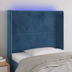 VidaXL 3123148 testiera e pedana Blu scuro