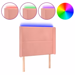 VidaXL 3123161, Rosa, Poliestere, Legno, 1830 mm, 78 cm, 88 cm, 160 mm