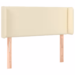 VidaXL 3123182 testiera e pedana Crema
