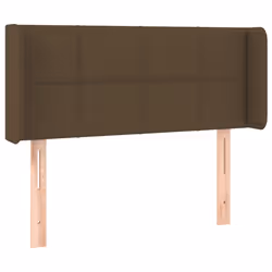 Testiera a LED Marrone Scuro 83x16x78/88 cm in Tessutocod mxl 97850 - Vista aggiuntiva 3