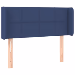 Testiera a LED Blu 103x16x78/88 cm in Tessutocod mxl 97859 - Vista aggiuntiva 3