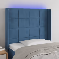 VidaXL 3123282 testiera e pedana Blu scuro