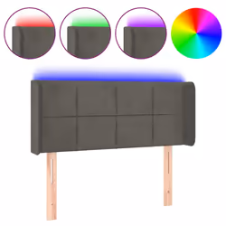 VidaXL 3123285, Grigio scuro, Poliestere, Legno, 1470 mm, 78 cm, 88 cm, 160 mm